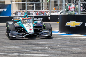 Kyle Kirkwood 2025 Detroit Grand Prix - Image by Derek Katsaros/Elevated Media