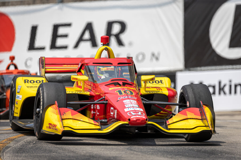 Alex Palou, 2025 Detroit Grand Prix, Image by Derek Katsaros/Elevated Media