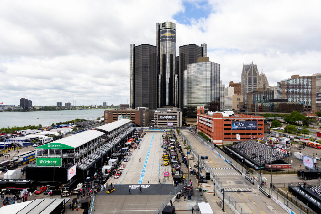 Detroit Grand Prix, 2025. Image by Derek Katsaros/Elevated Media