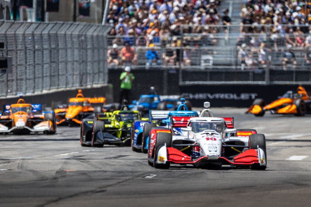 Alex Palou, 2026 Detroit Grand Prix, May 31st 2026 Image by Derek Katsaros/Elevated Media