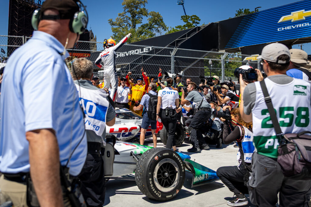 Alex Palou, 2026 Detroit Grand Prix, May 31st 2026 Image by Derek Katsaros/Elevated Media